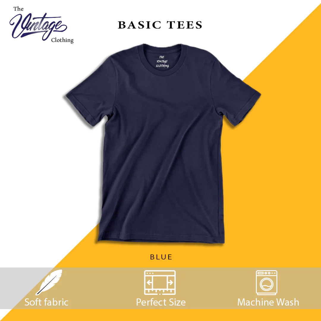 Pack of 3 plain Half sleeves T-Shirt - Image 2