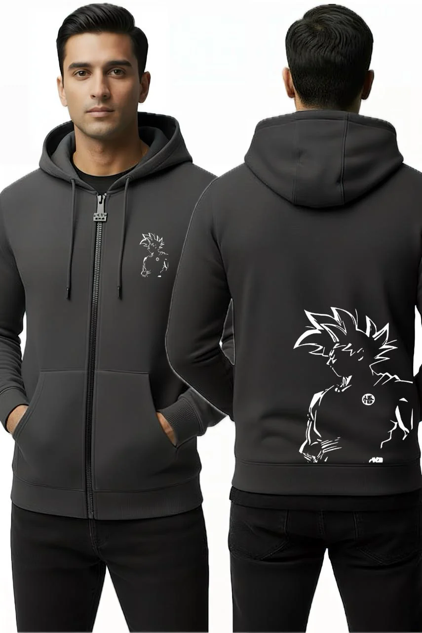 Men’s Premium Zipper Hoodie - Digital Printed