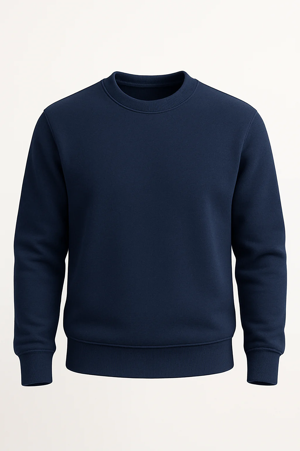 Pack of 2 Basic Maroon & Blue Premium Men’s Sweatshirt - Image 4