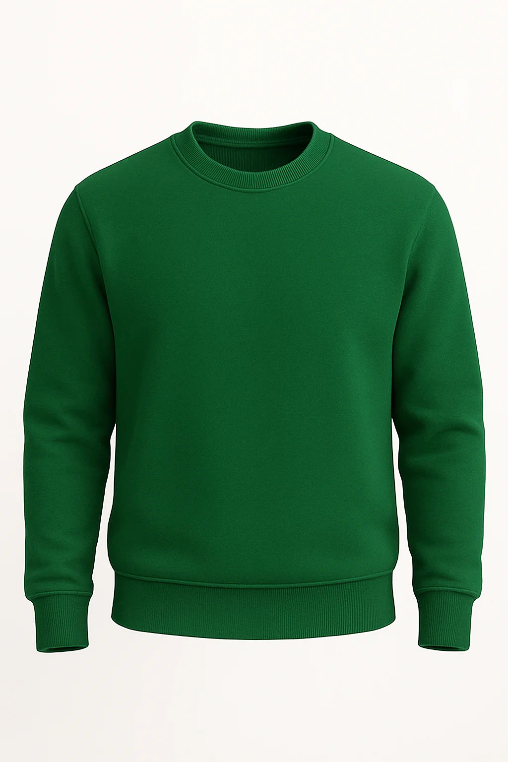 Pack of 2 Basic Maroon & Green Premium Men’s Sweatshirt - Image 5