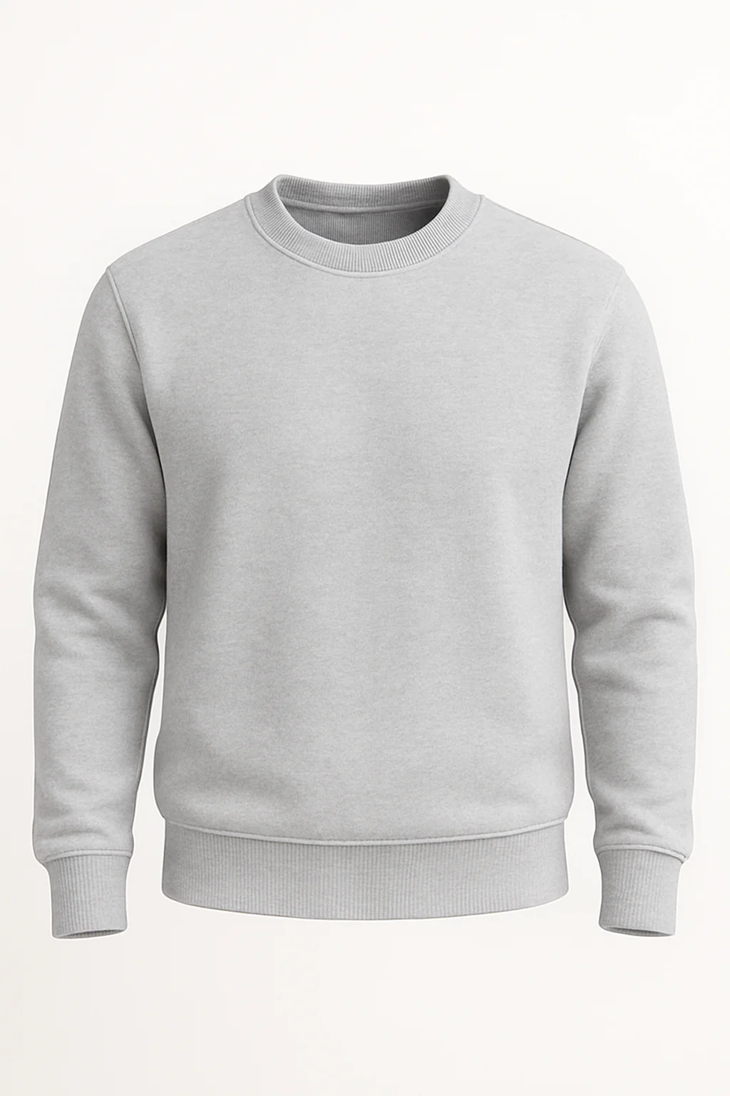 Pack of 2 Basic Black & Grey Premium Men’s Sweatshirt - Image 5