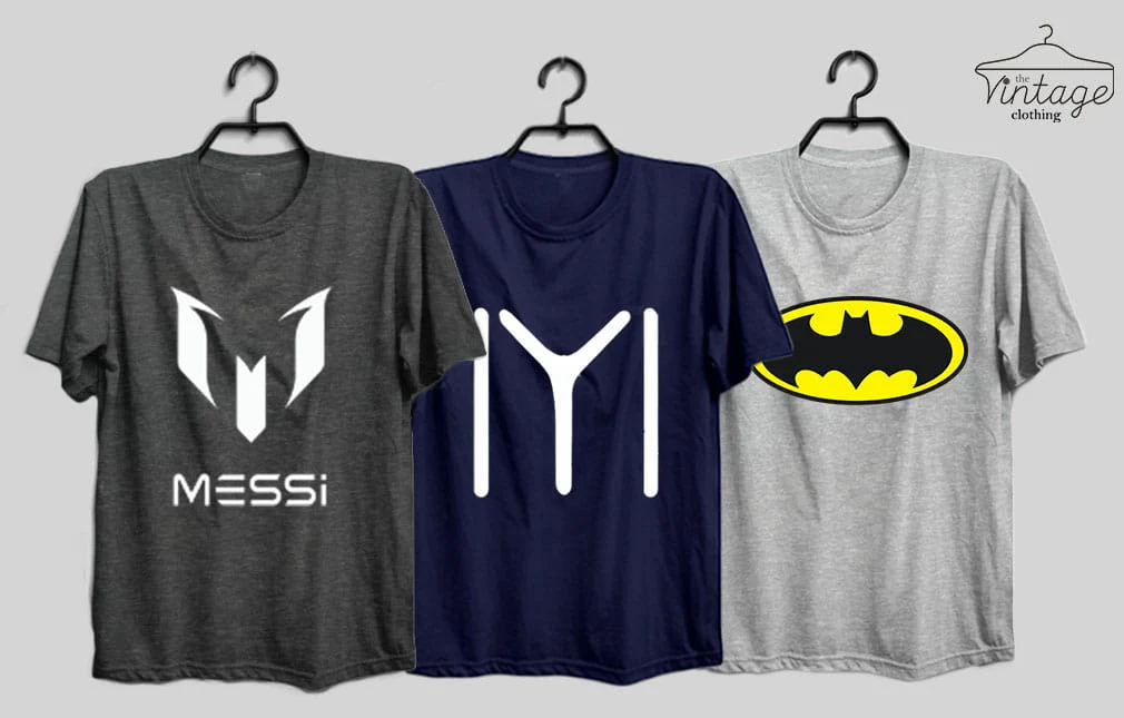 Pack of 3 Printed T-Shirt